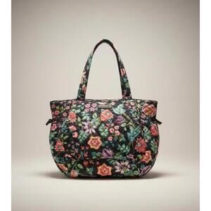 Vera Bradley Quilted Floral Tote Bag